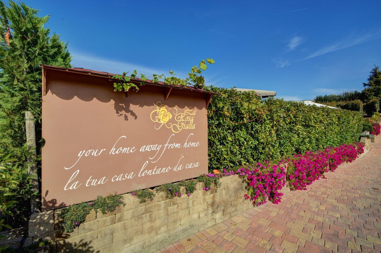 La Rosa Gialla Bio Apartments & Rooms Бароло Экстерьер фото